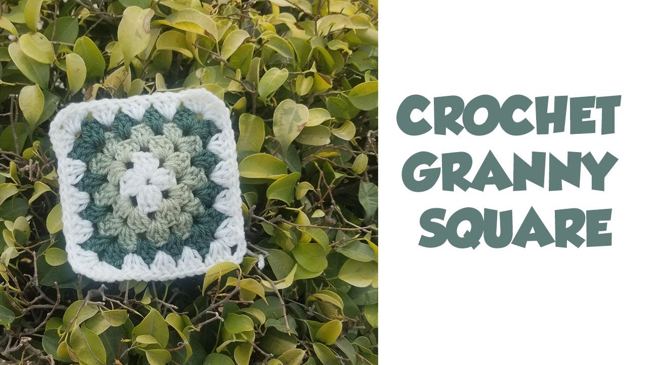 How to crochet a granny square| Crochet Granny Square Easy Step By Step Tutorial #crochet #handwork