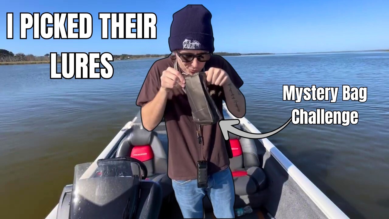 I Picked Their Fishing Lures… Now They Have to Fish Them (Mystery Bag Challenge)