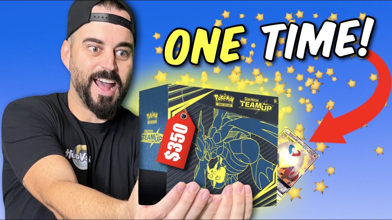 I Opened $350 Pokemon Team Up Elite Trainer Box!