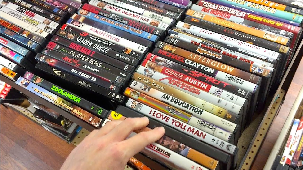 В поисках Blu-ray и DVD: удивительные находки редких, вышедших из печати DVD!