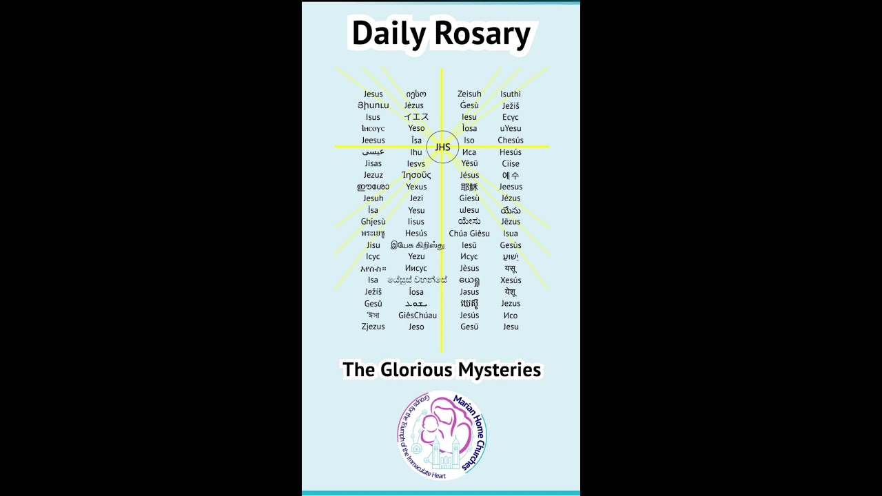 Daily Rosary - The Glorious Mysteries - 25-01-2026