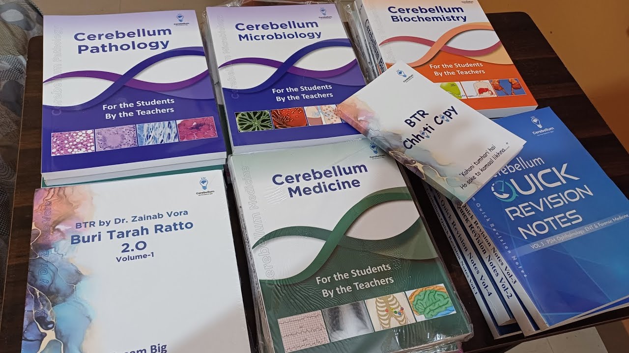 Cerebellum Notes Unboxing and review #cerebellum #notes #mbbs #neetpg #medicalcollege