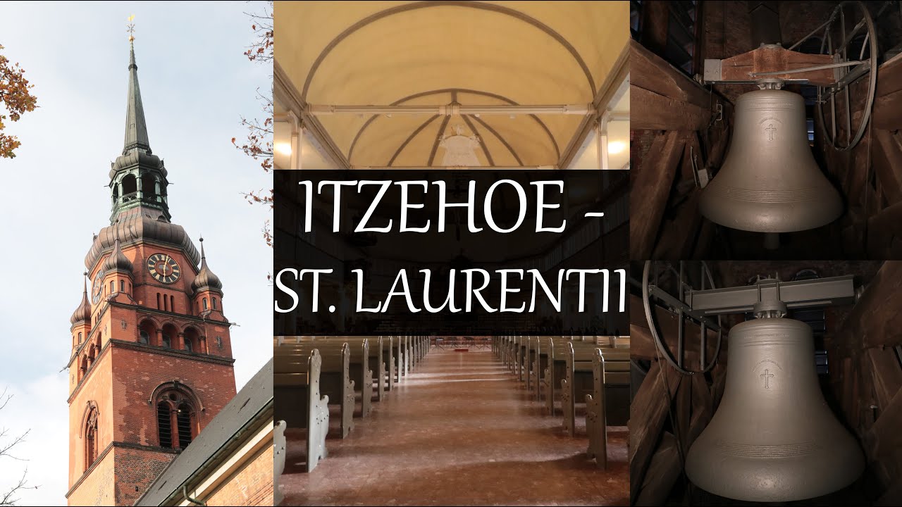 Itzehoe - D - SH - IZ - luth. Kirche St. Laurentii: Kirche, Orgel & Glocken