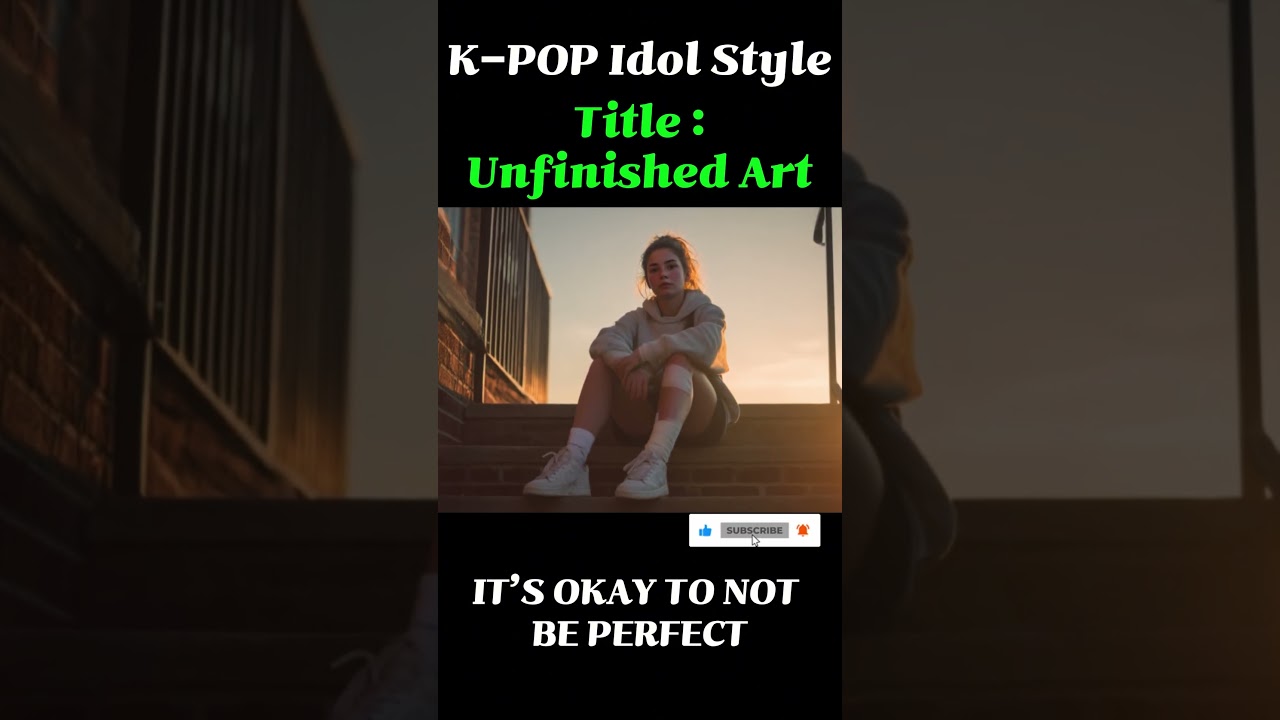 It’s Okay to Be Unfinished | Unfinished Art (Emotional K-POP)| 