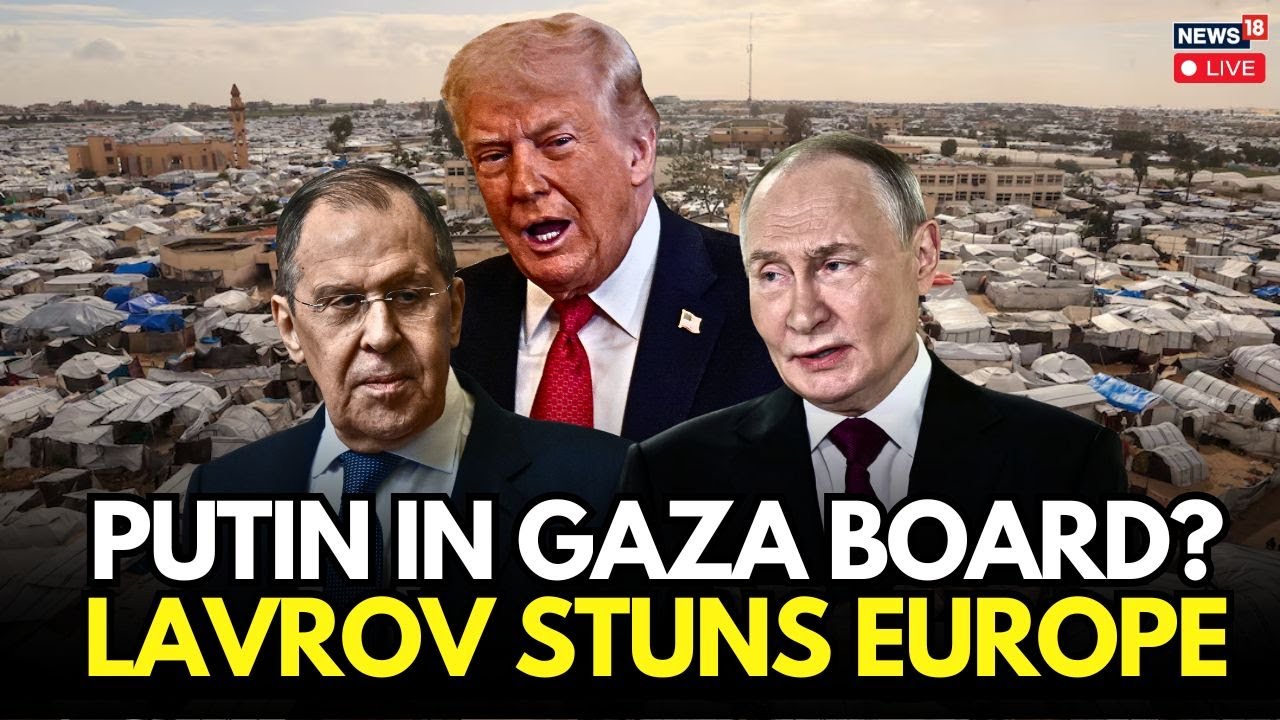 PUTIN IN GAZA BOARD? Trump’s Shock Invitation Stuns Europe | Lavrov’s Explosive Davos Warning | LIVE