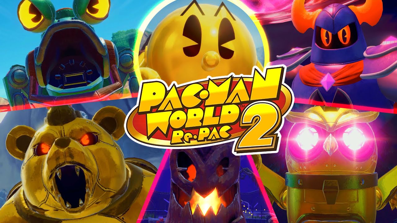 Pac-Man World 2: Re-PAC All Main Bosses (PS5)