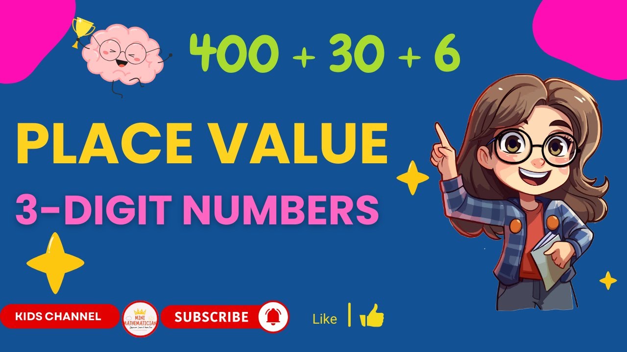 Place Value of 3-Digit Numbers | Hundreds, Tens, Ones for Kids