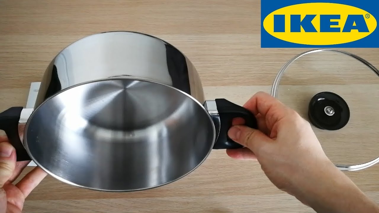 IKEA Pot with a Glass Lid 🍲