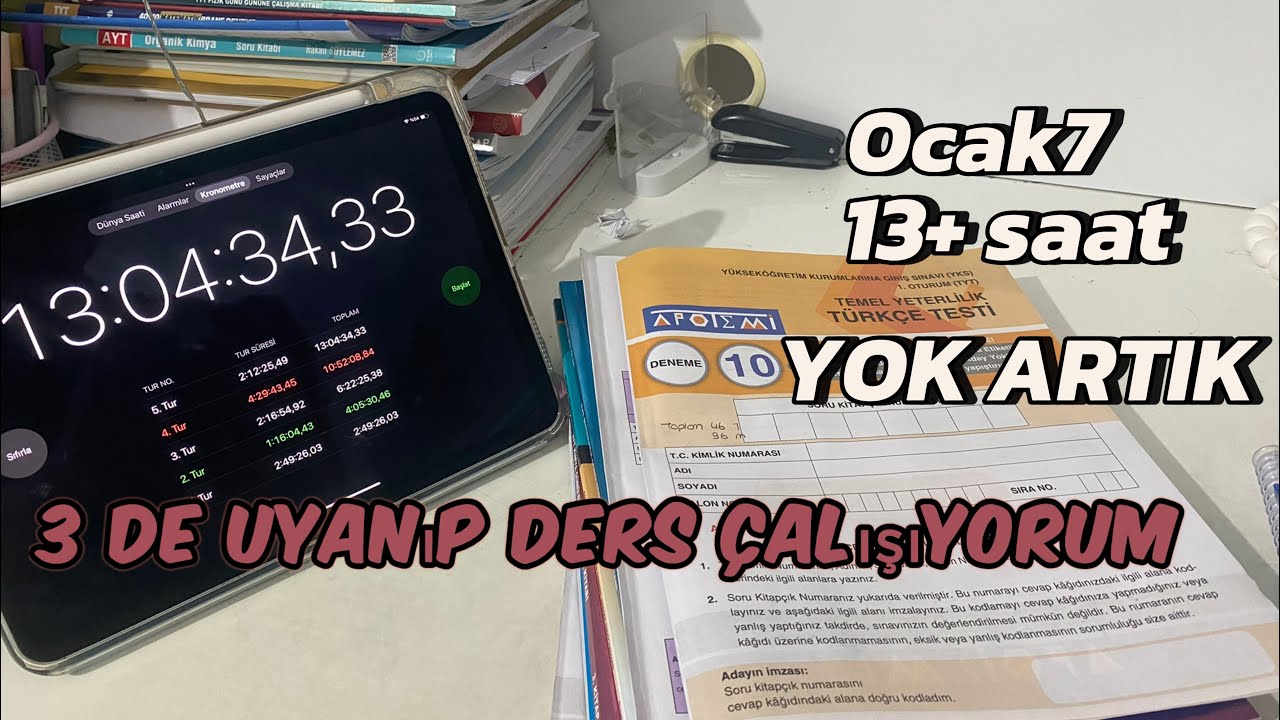 AYLARDAN OCAK BU TYT NETLERİ ARTACAKKKK Günlük vlog|4#yks2026 #yksvlog #reklam 