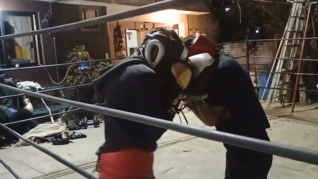 Sparring Boxeador 🆚 niños vergueros de la sec 341