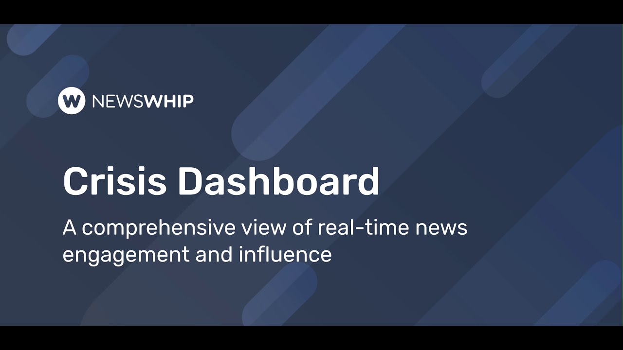 Crisis Dashboard for Better Crisis Management