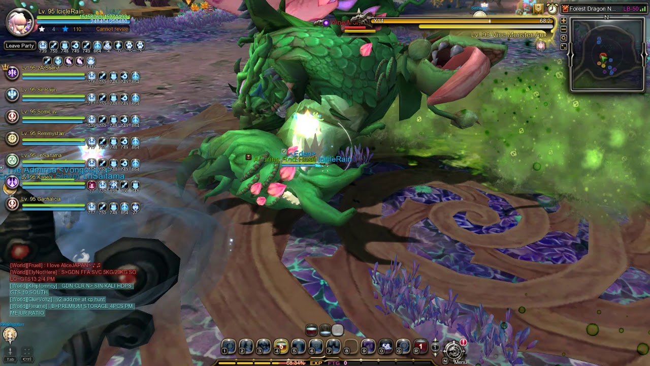 DNSEA Forest Dragon Nest Majesty POV Full Run