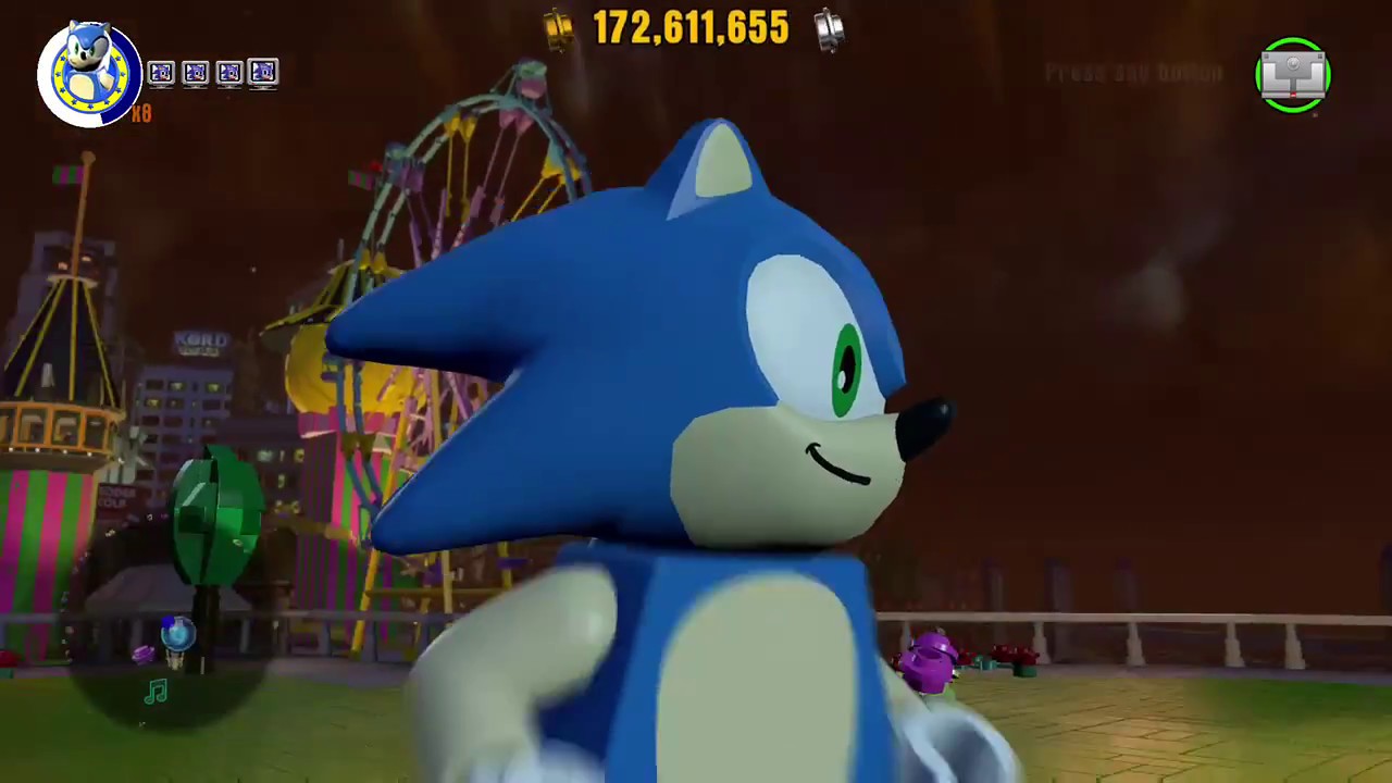 LEGO Dimensions | Sonic Dashes Through The LEGO Batman Movie