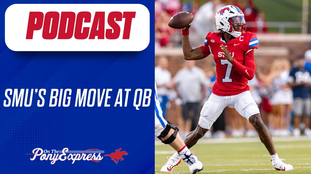 Why SMU made the move from Preston Stone to Kevin Jennings | Rhett Lashlee's toughest decision yet