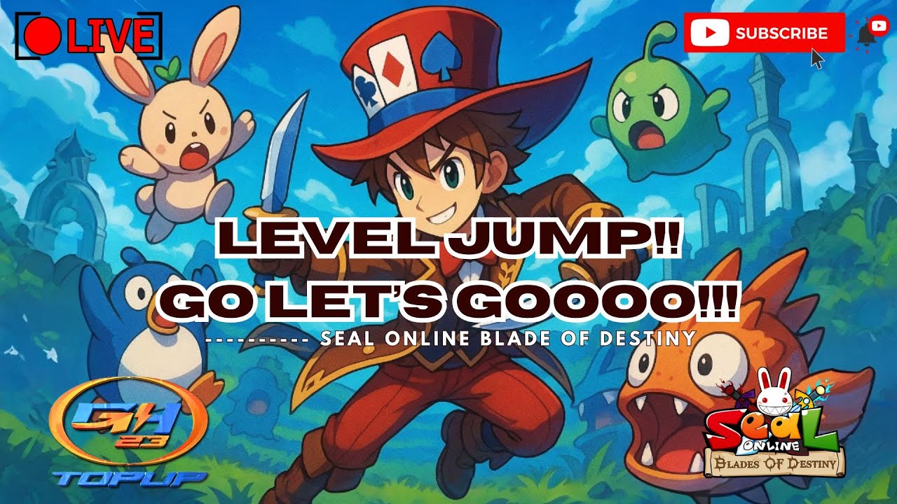 🔴 GAMBLER LEVEL JUMP EQUIP SANTAI⁉️ SEAL ONLINE BLADE OF DESTINY #sealonlinebladeofdestiny
