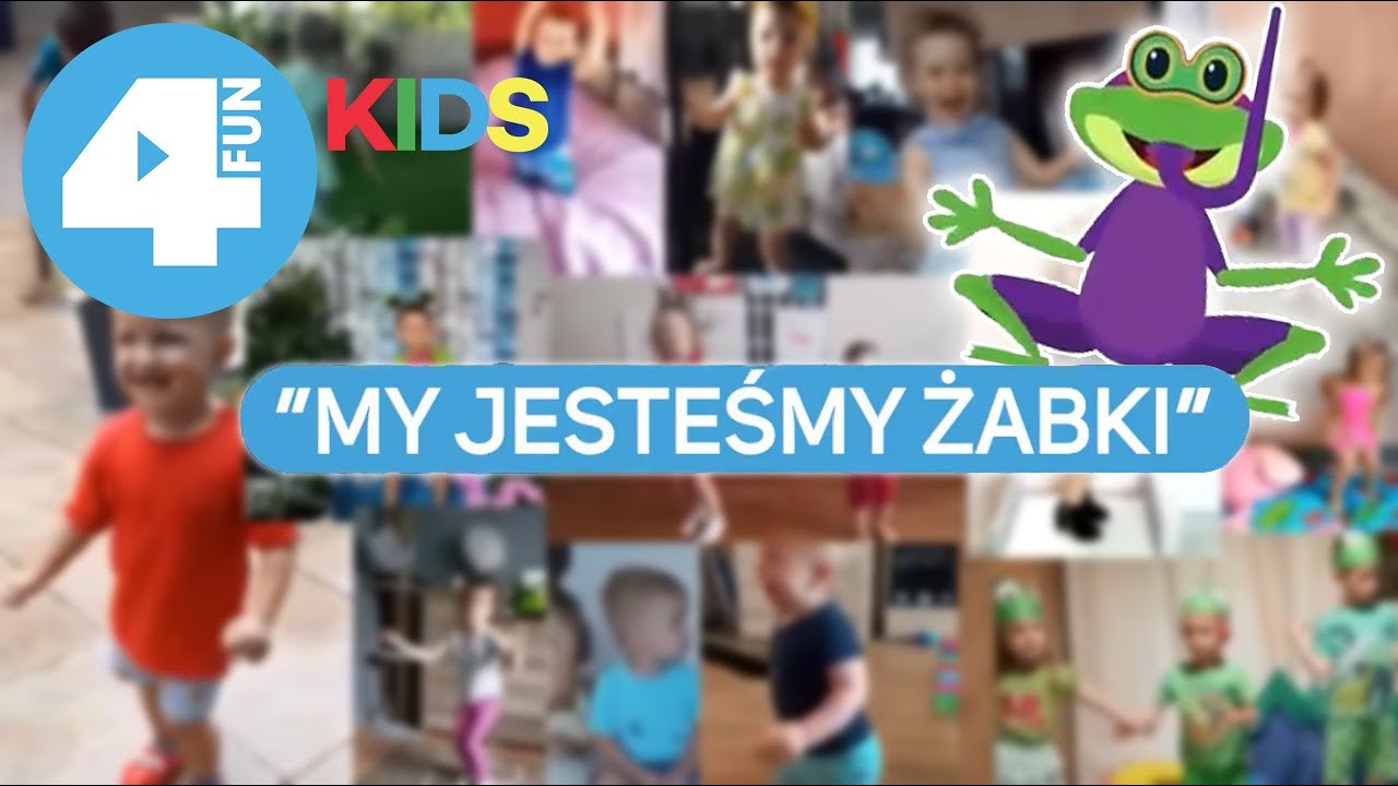 DZIECIAKI 4FUN - MY JESTEŚMY ŻABKI - Śpiewające Brzdące