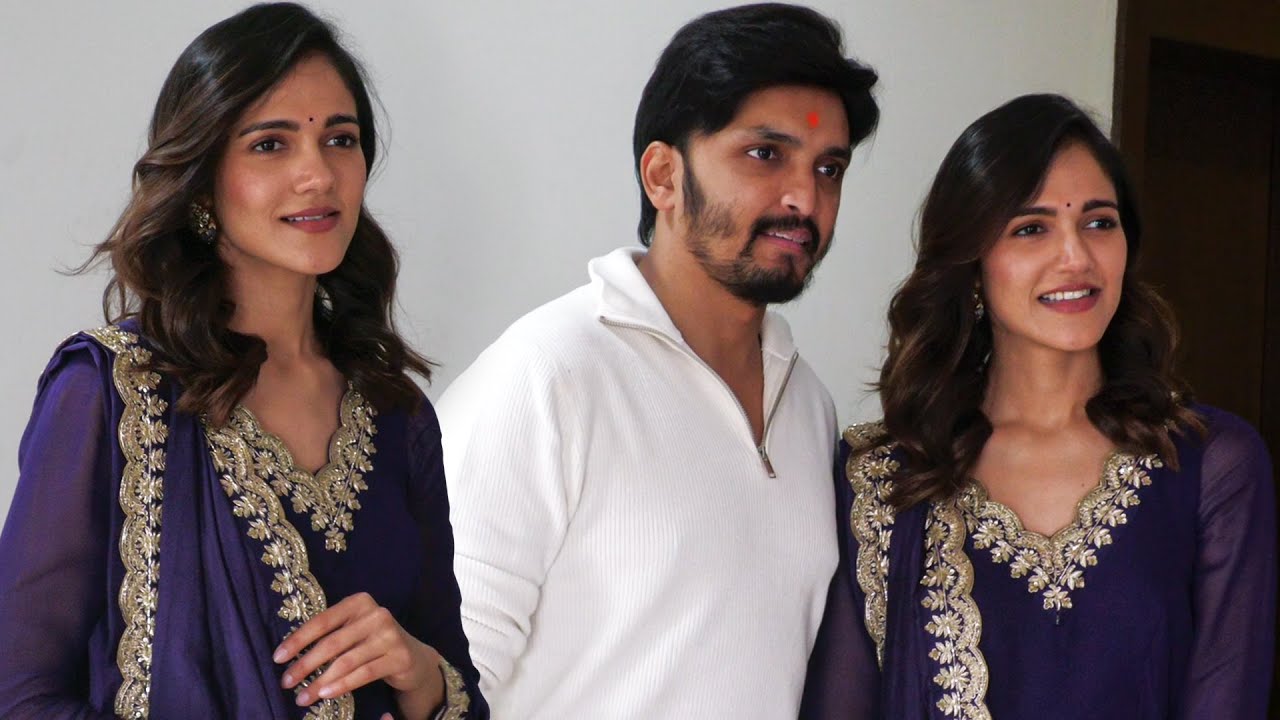 Actress Simran Choudhary Exclusive Visuals At VanaVeera Movie Trailer Launch Event | TFPC