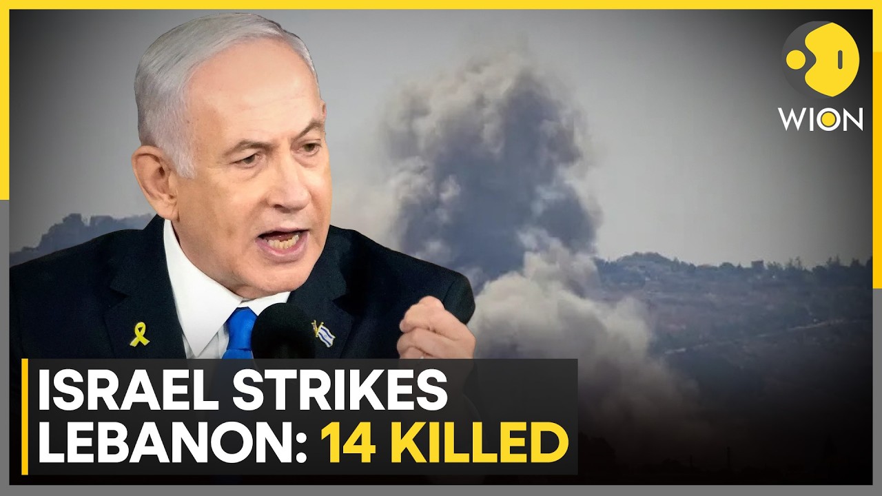 Israel-Lebanon War: Lebanon Hit By Israeli Strikes, At Least 14 Killed | WION World News