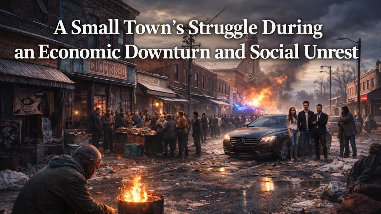 A Small Town’s Struggle During an Economic Downturn and Social Unrest
