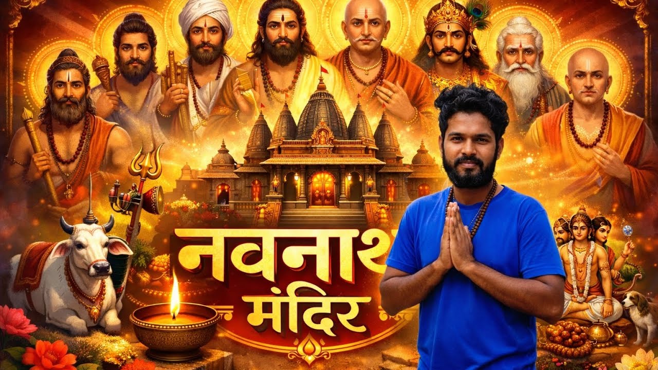 नवनाथ मंदिर का चमत्कार 😱 9 नाथों की अद्भुत कथा