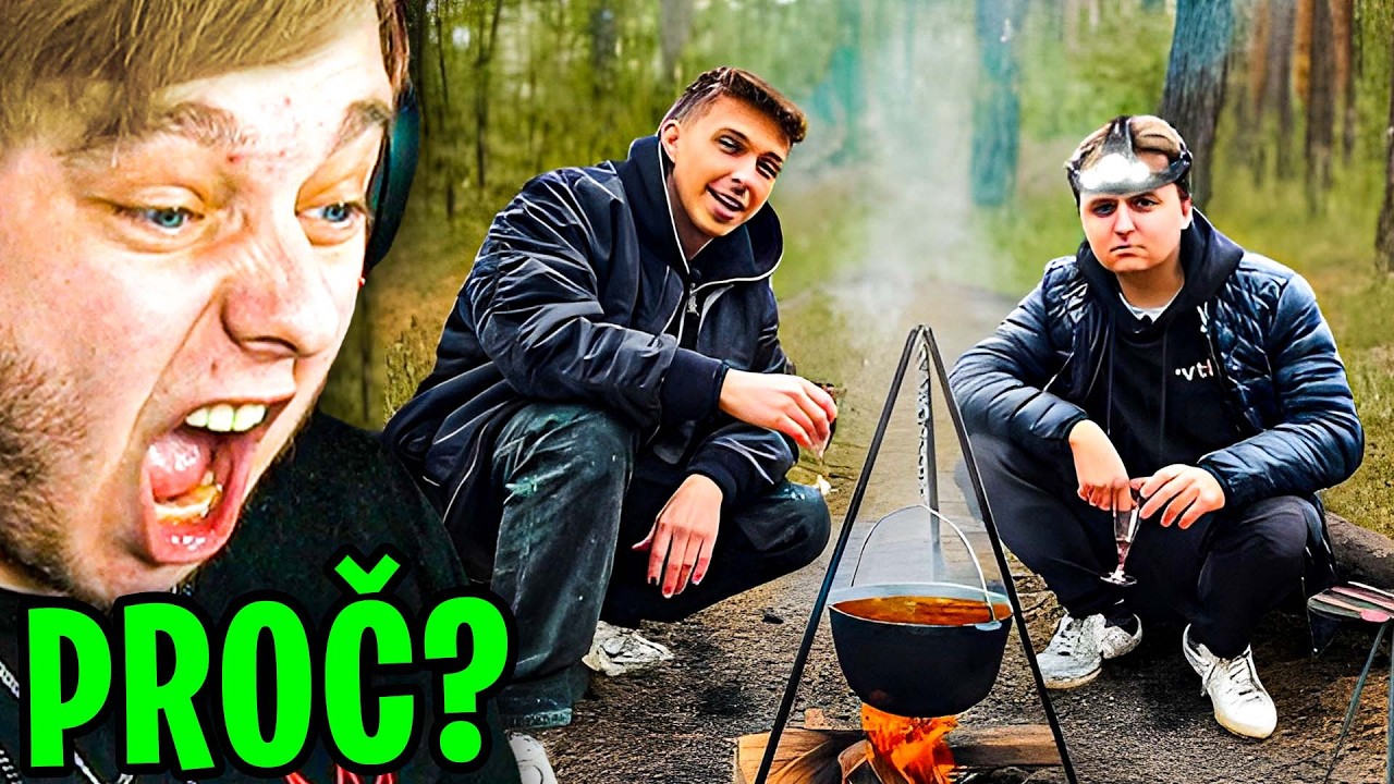 MENT S VÍTKEM ŠLI KEMPOVAT?😂 | Morry REAGUJE na @mentoss97