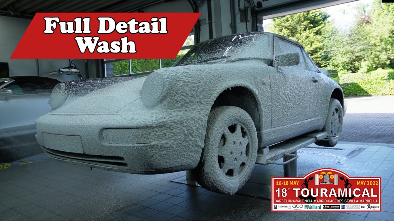 Porsche 964 - Foam Wash | Detail wash | Touramical | ASMR