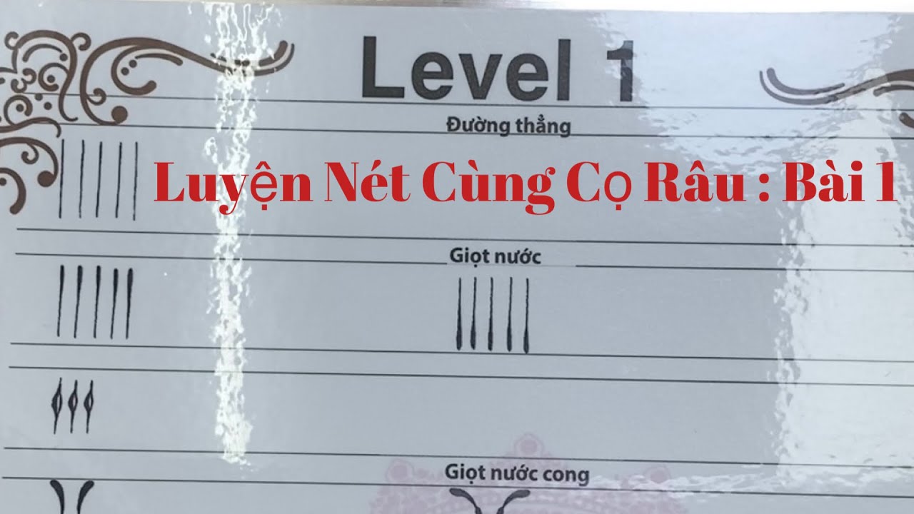 #nail #nail2020 #nailcorau #nguyenngocnail  - #01 Học Luyện Nét - Vẽ Cọ Râu Căn Bản Bài1