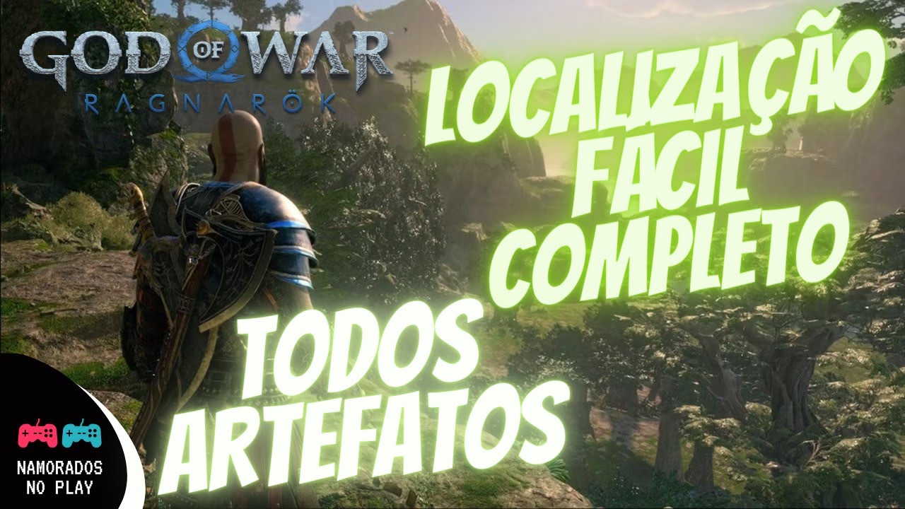 Localização TODOS Artefatos COMPLETO God of War Ragnarok