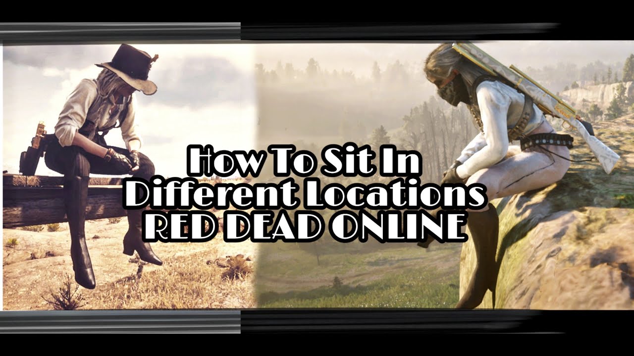 HOW TO MAKE YOUR ONLINE CHARACTER SIT ON CLIFFS/ROOFTOPS, RED DEAD REDEMPTION 2 ONLINE