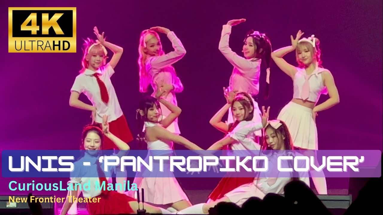 [FANCAM] UNIS - 'Pantropiko by BINI' cover Performance at UNIS in Curiousland Manila