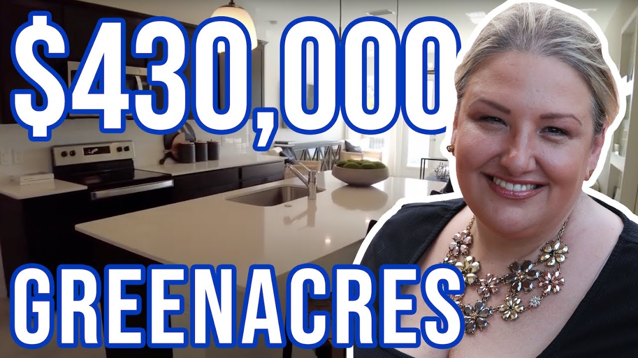 Beautiful 430k Greenacres Florida New TownHome Tour | Living in Palm Beach Florida