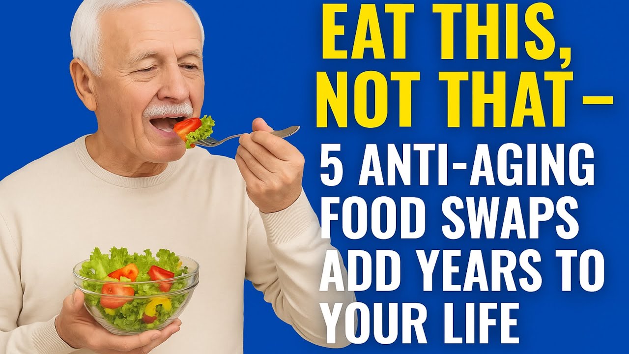 Eat This, Not That &ndash; 5 Anti Aging Food Swaps That Add Years to Your Life