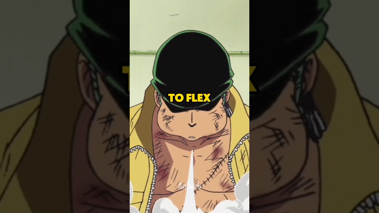 Zoro's biggest flex