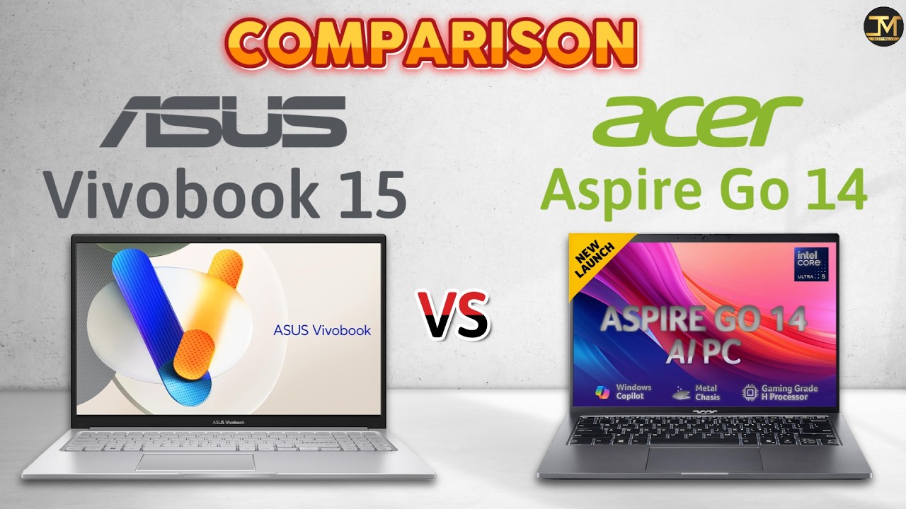 ASUS Vivobook 15 vs Acer Aspire Go 14 : Best Laptop Under 60000❓😮