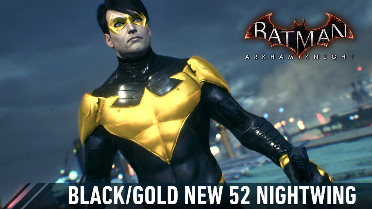 SKIN; Batman; Arkham Knight; Black/Gold New 52 Nightwing