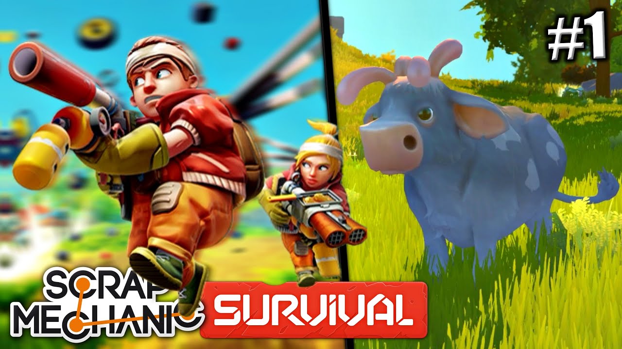 SCRAP MECHANIC Survival PL💥ZNACZNIE LEPIEJ się GRA?! #1