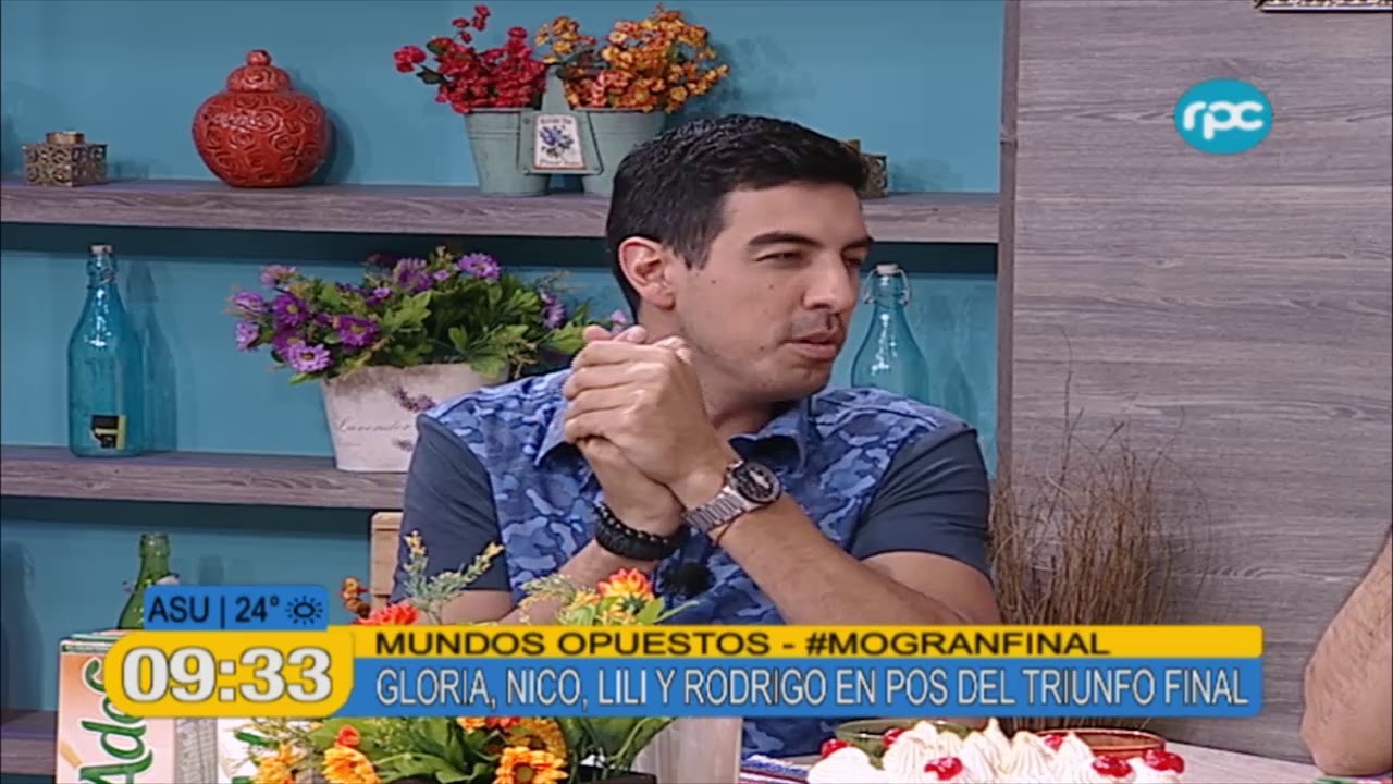 Chiche Corte sobre la final de MOParaguay en Mucho Gusto
