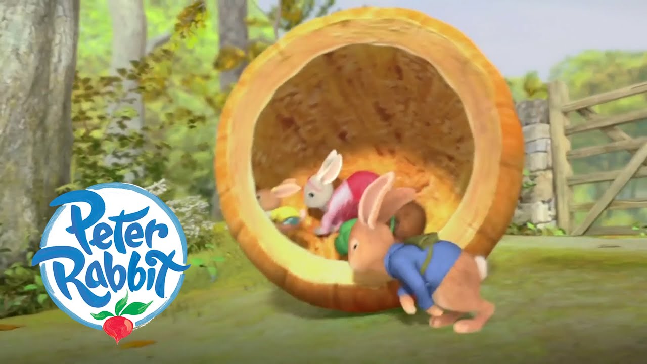 Peter Rabbit - The Pumpkin Roll | Cartoons for Kids