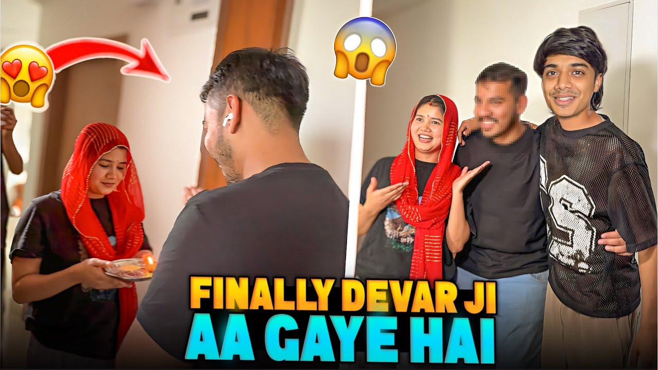 Finally Devar Ji Ghar Aagaye!😍❤️|| Pankaj’s Real brother reveal😱￼