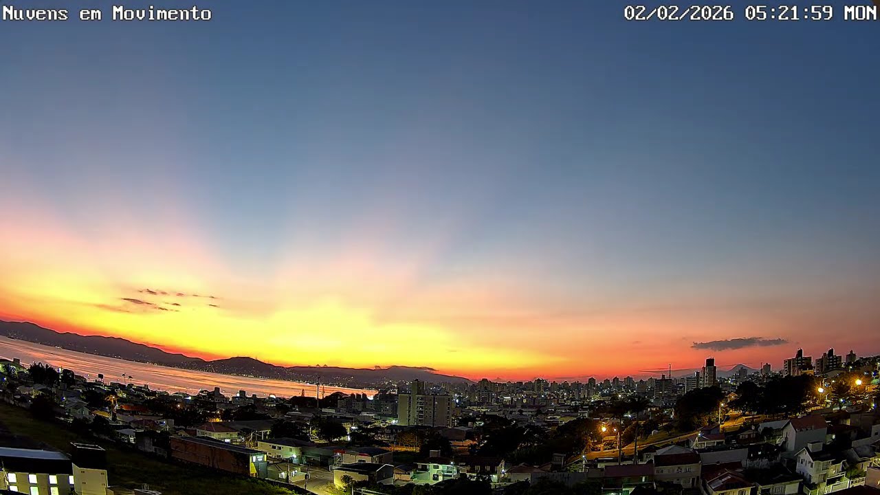 02/02/2026 - Entre Domingo e Segunda | Time-lapse 