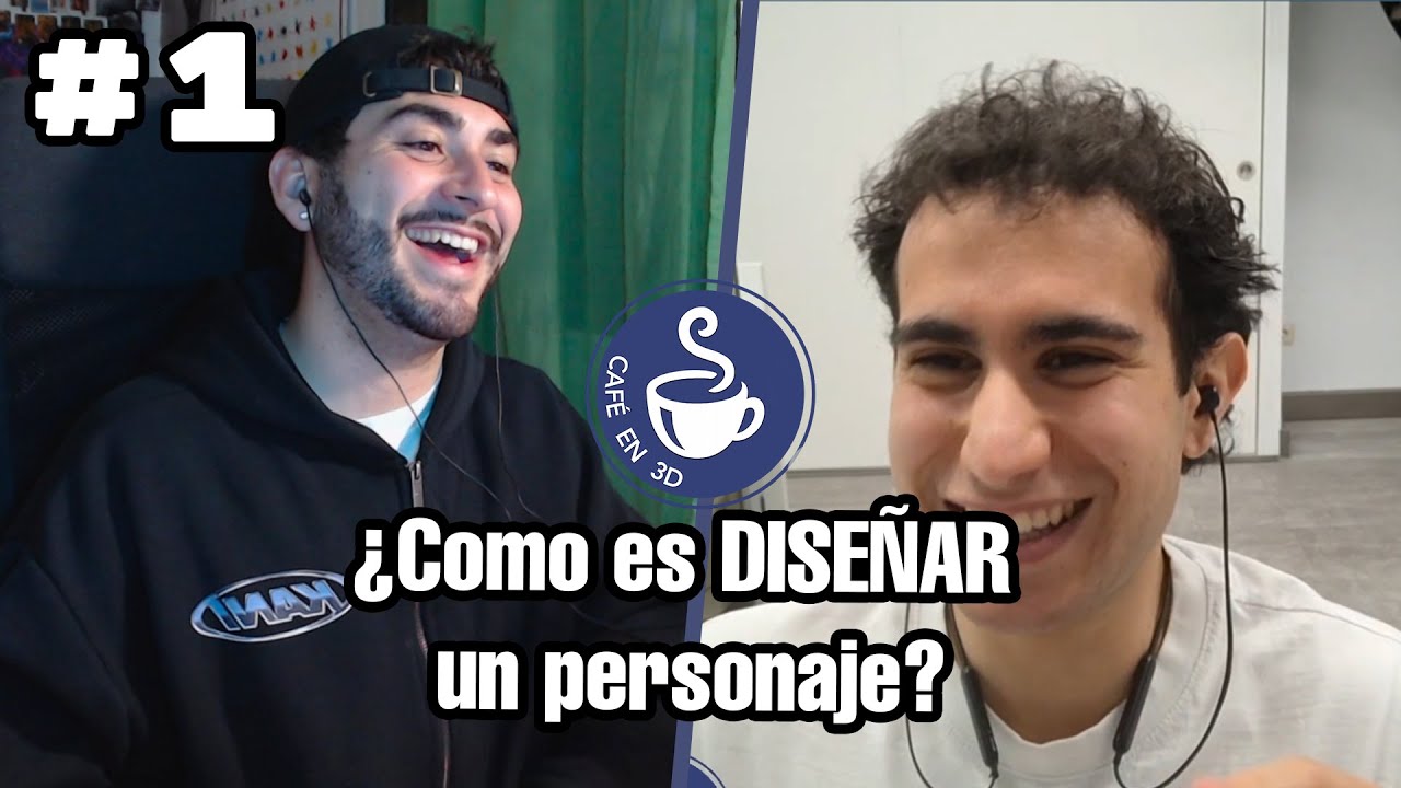 Café en 3D #1 - Rizo2D - Character Designer | ¿Cómo es la industria?, Diseños del anime / IA