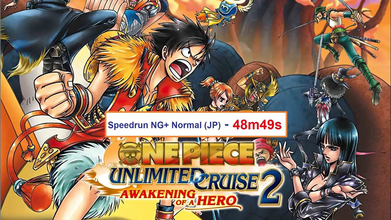 [WR] One Piece Unlimited Cruise 2 Speedrun : NG+ Normal Any% in 48m49s (JP version)