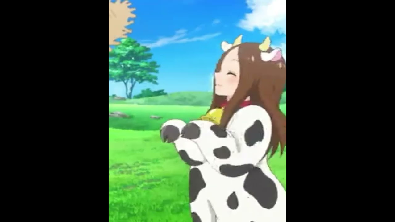 🐮🤠CUTEST COW GIRL #anime #animals #animation #android #animal #animeedit #animes #animegirl #girl