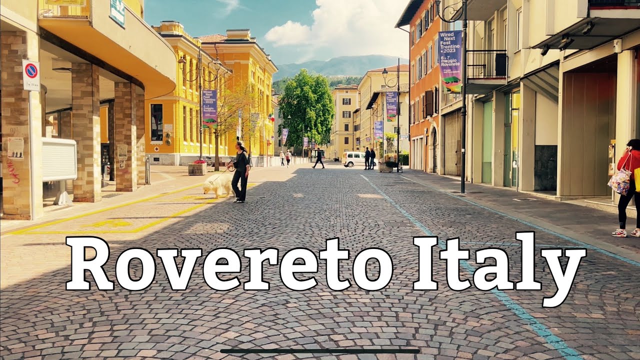 Rovereto Italy 🇮🇹 | 4k walking tour | Travel with Atiq