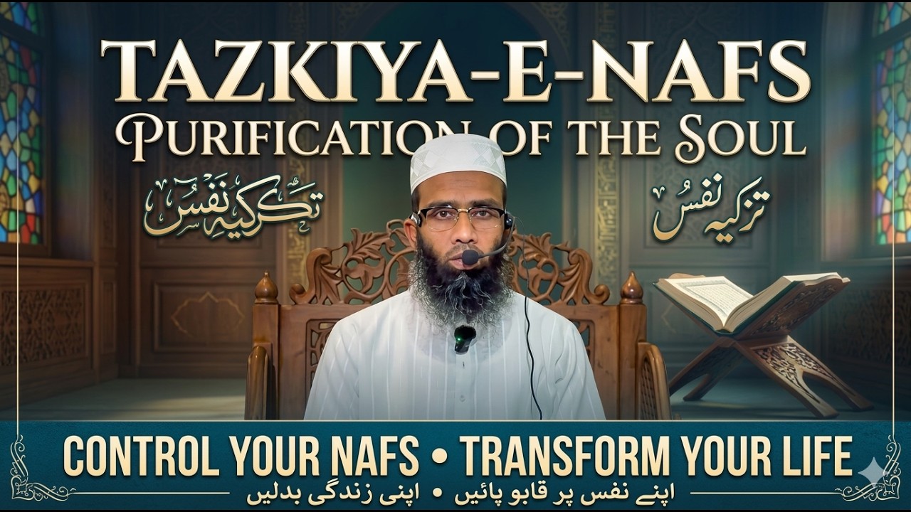Tazkiya e Nafs: Apni Khwahish Par Control Kaise Kare | Powerful Bayan by Mufti Asim Akhtar Sahab 🕋