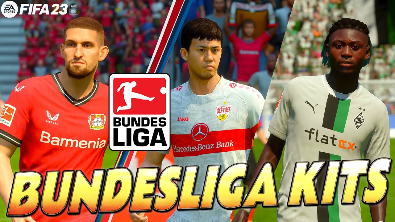 FIFA 23 | Bundesliga - 2.Bundesliga - 3.Liga Ratings & Kits