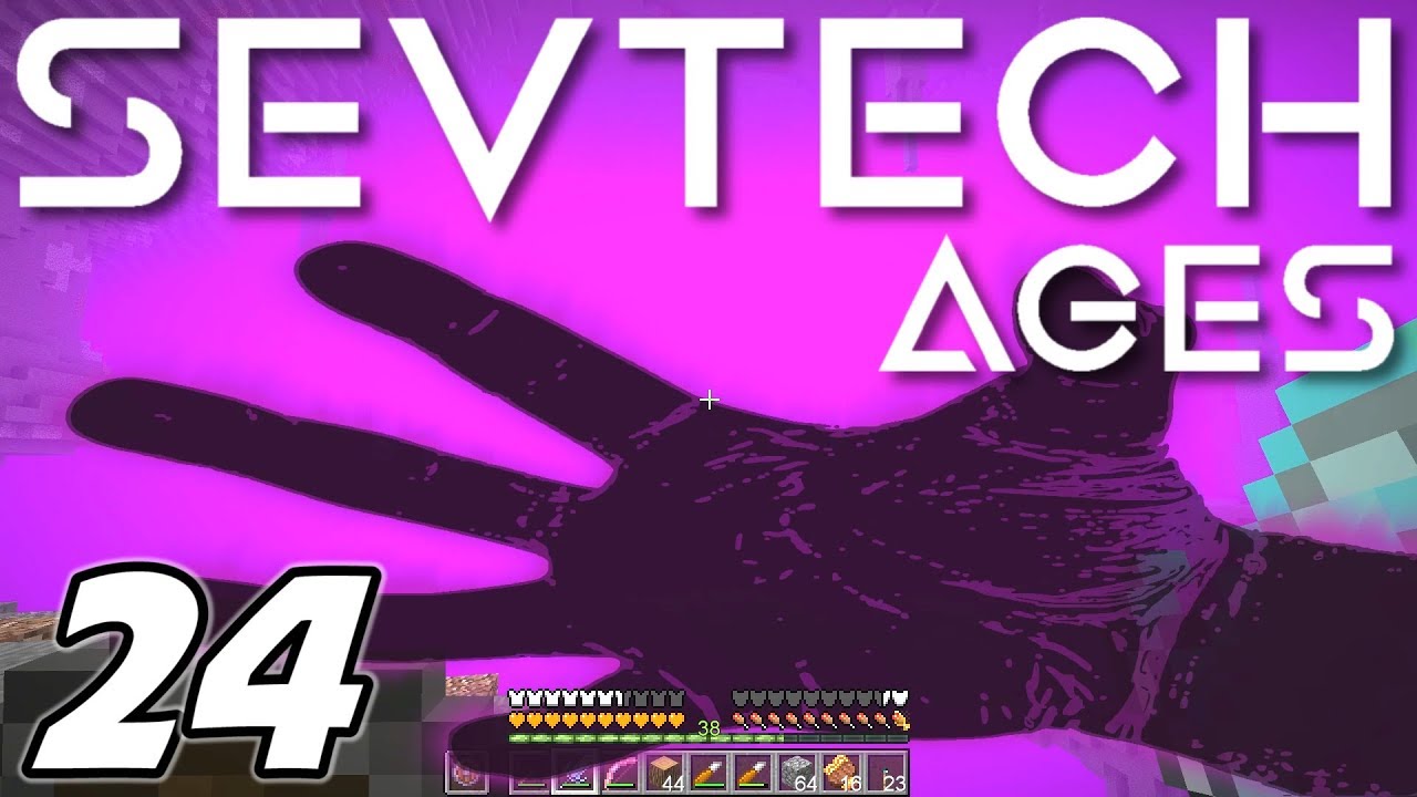 Minecraft Sevtech: Ages - I GOT SLAPPED in the BENEATH DIMENSION - Ep. 24