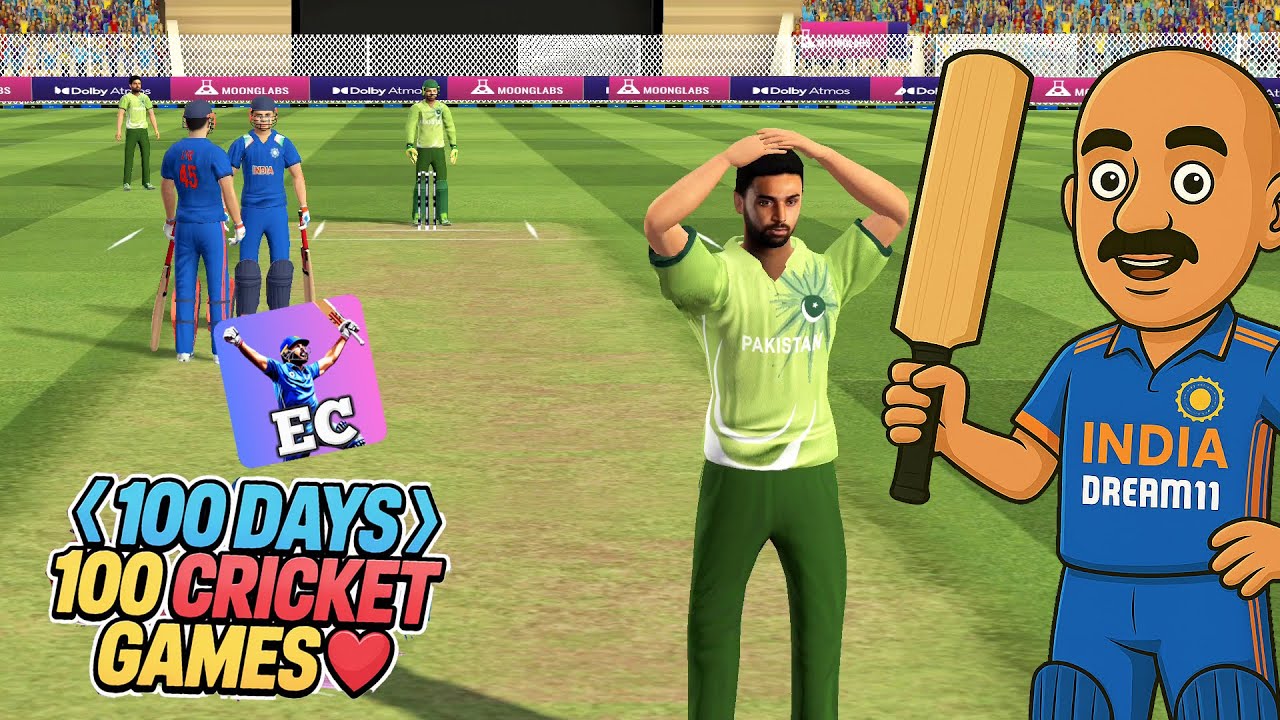 D15 : One more NEW update - Epic Cricket - Big League Game | 100 Days 100 Cricket Games