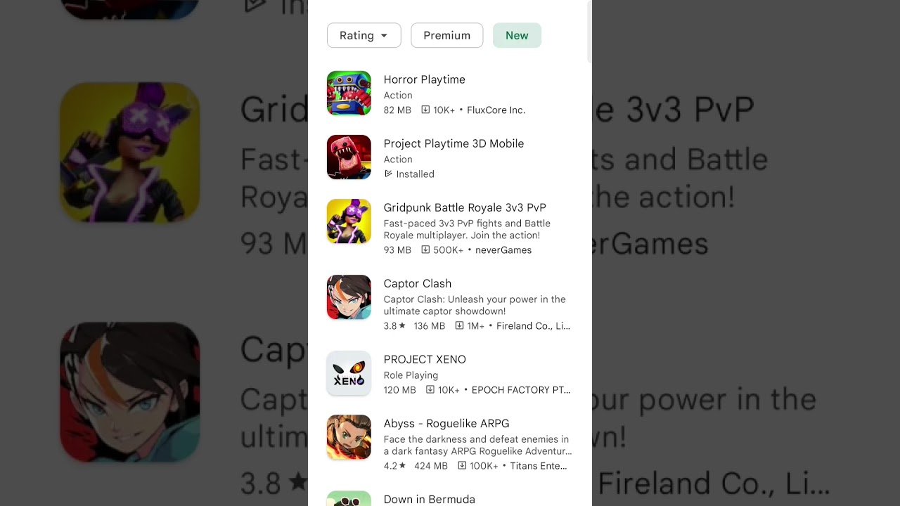 project play time no play store
