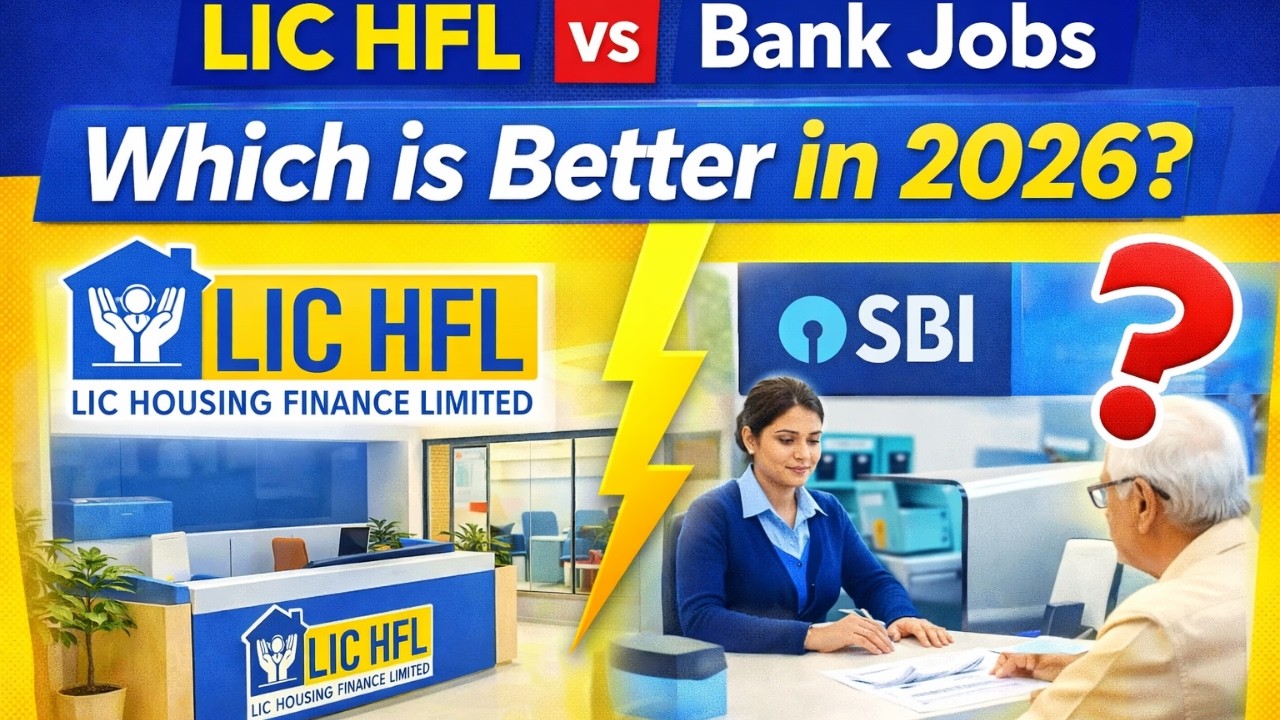 LIC HFL vs Bank Jobs | Which is Better in 2026? | LIC HFL